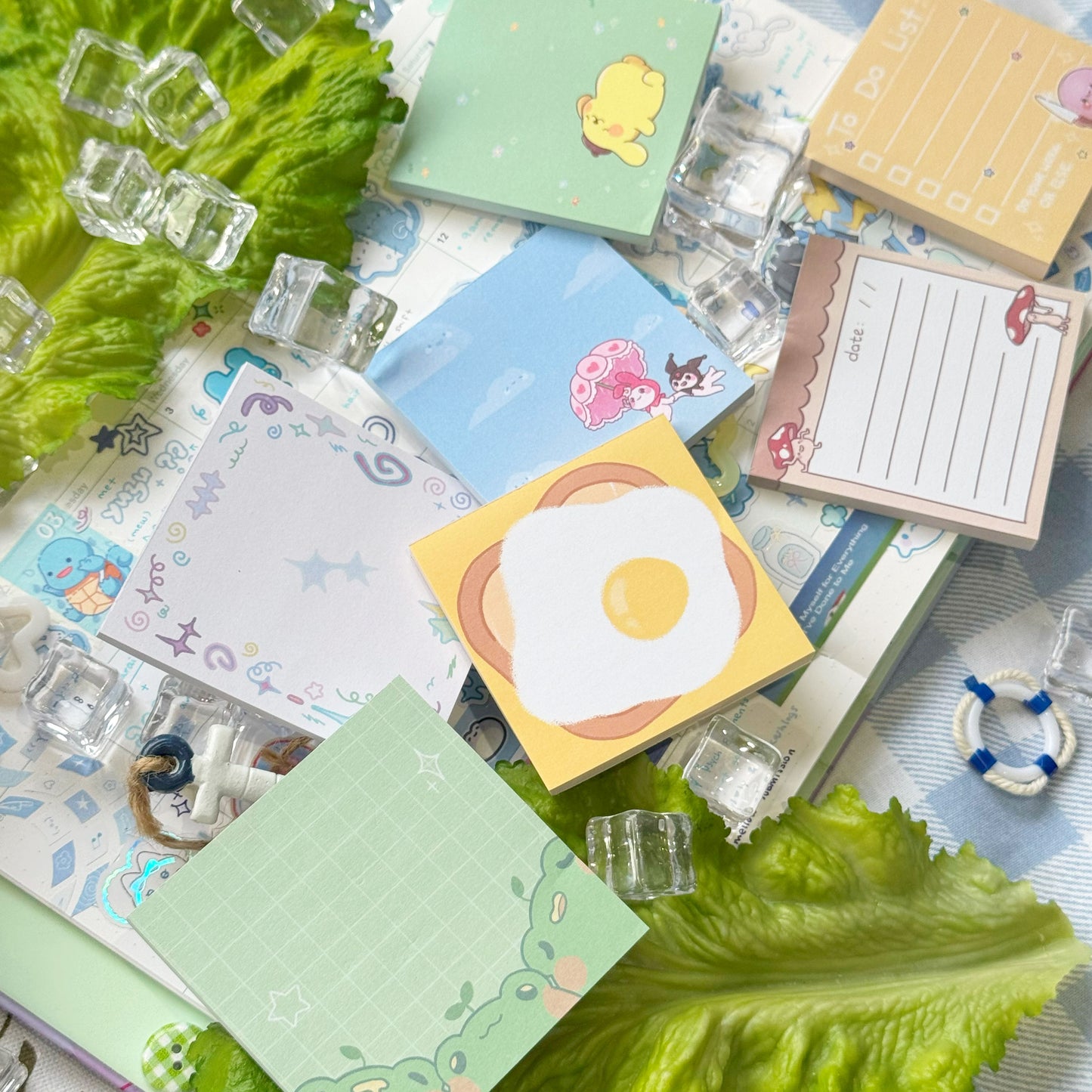 x(CLEARANCE) frog triplets memopad