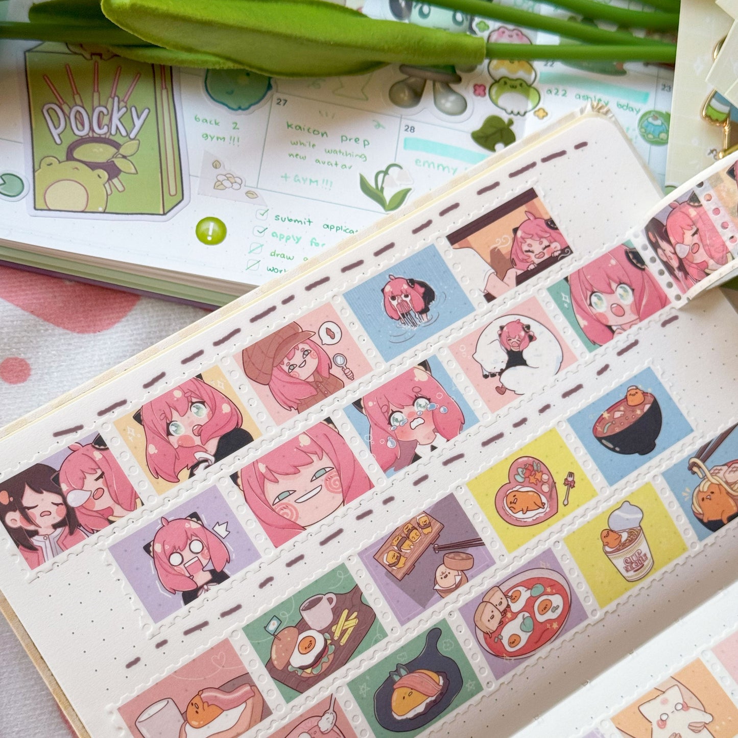 x(CLEARANCE) anya stamp washi tape