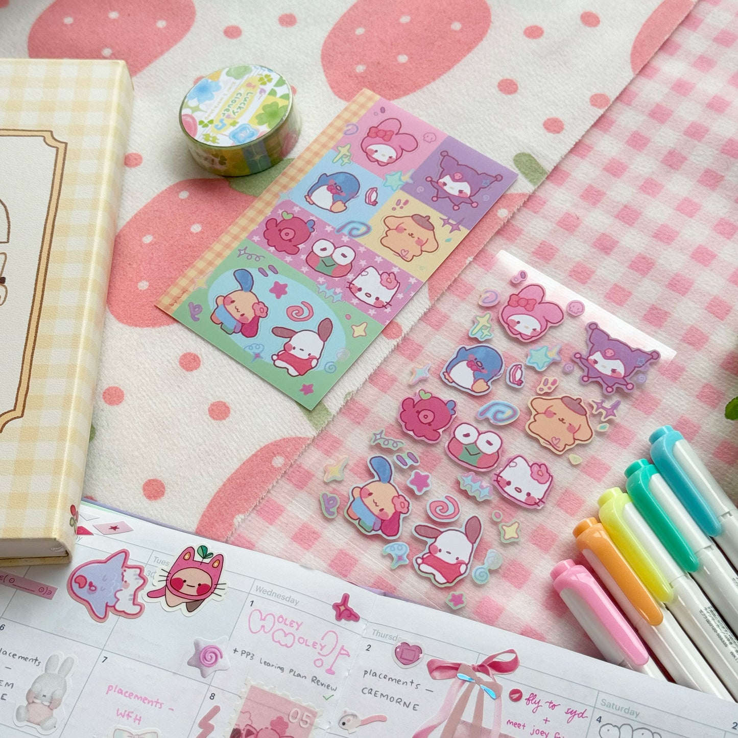 gummy yummy sticker sheet