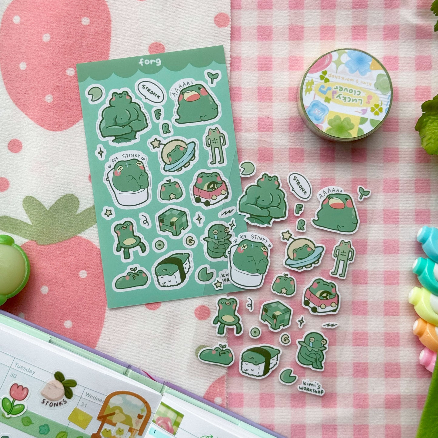 x(CLEARANCE) forg sticker sheet