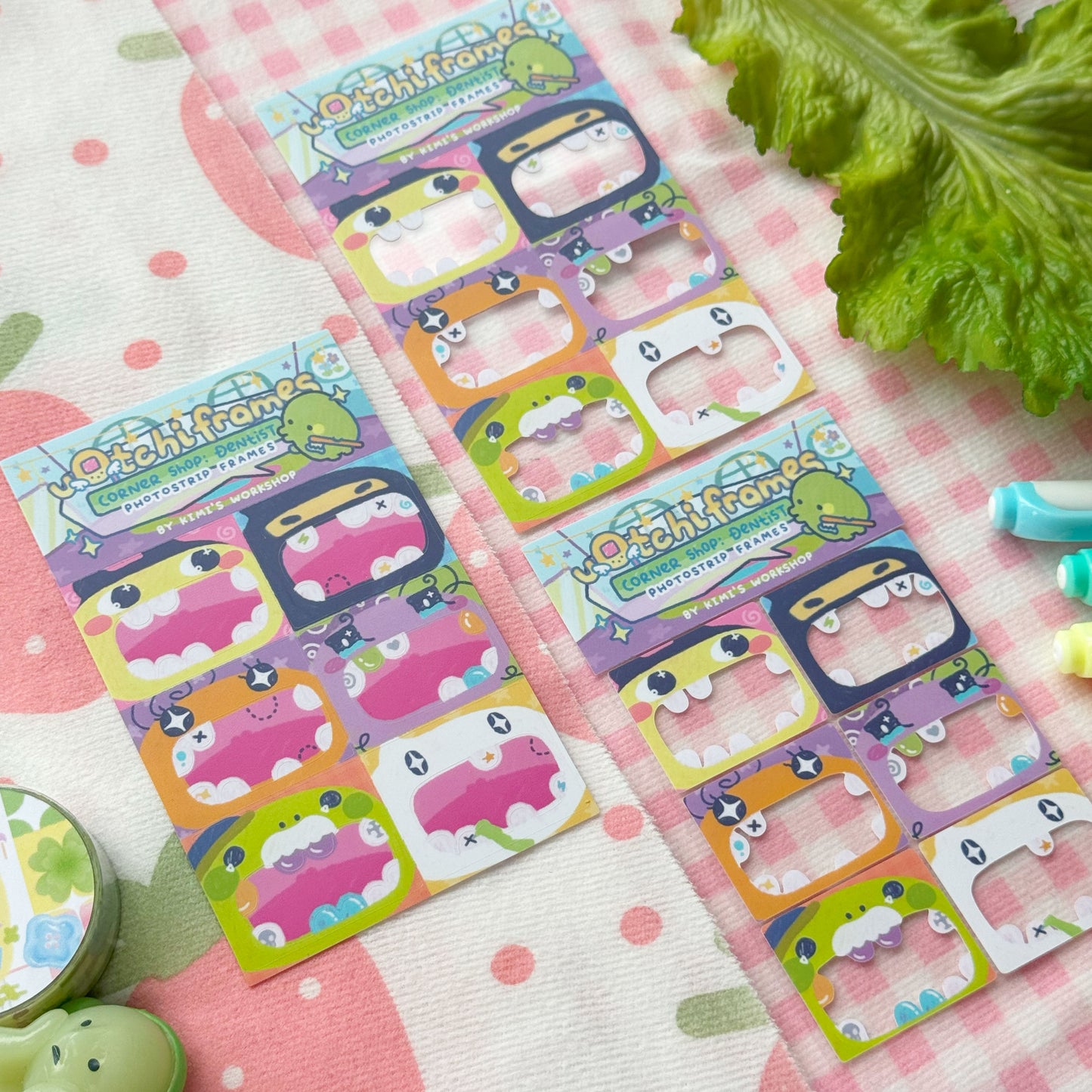 uotchi frames sticker sheet