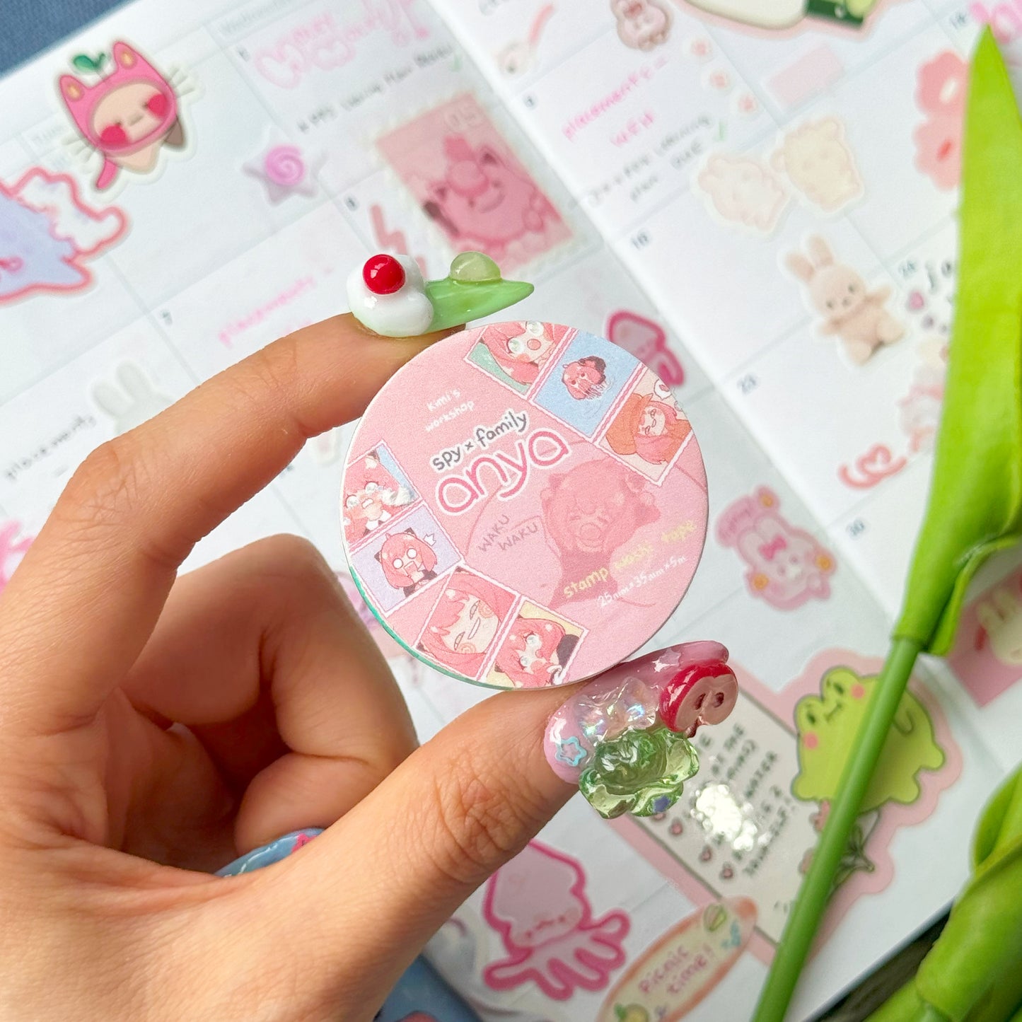 x(CLEARANCE) anya stamp washi tape