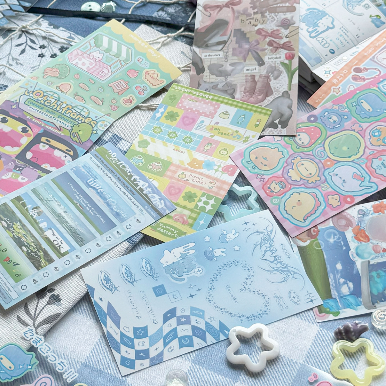 sticker sheets
