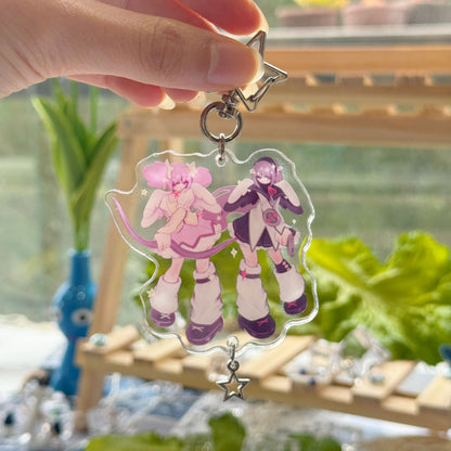 madohomu acrylic keychain