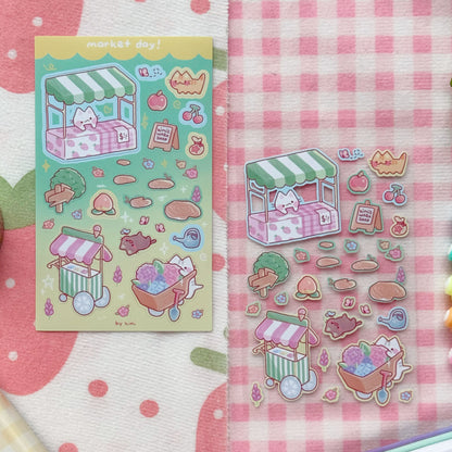 market day sticker sheet