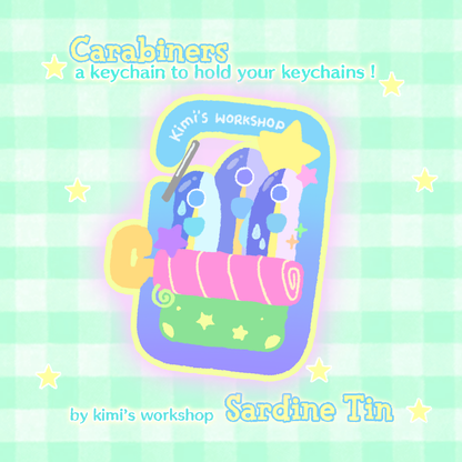 sardine tin carabiner