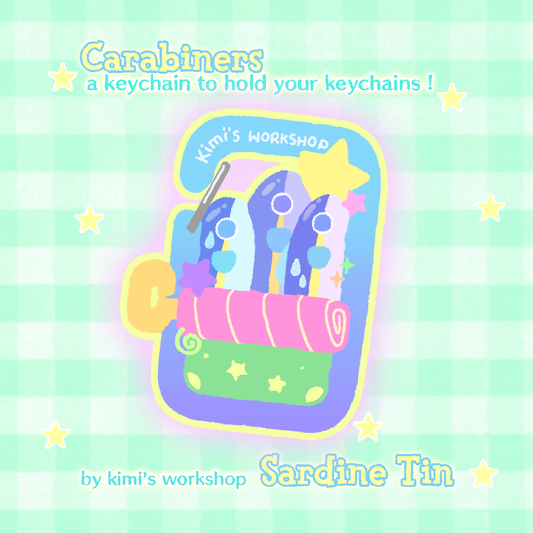 sardine tin carabiner