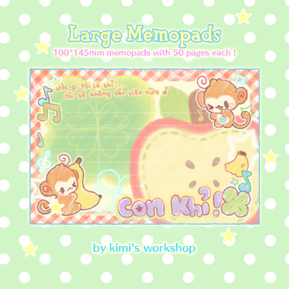 monkey memopad