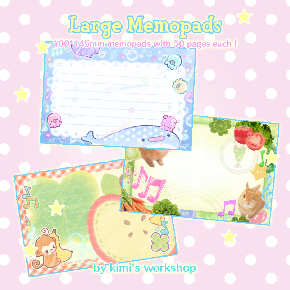 whale memopad