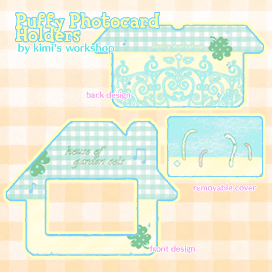 greenhouse of garden eels photocard holder